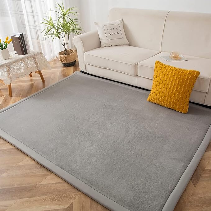 MAXYOYO Play Mat, 1.2" Thick Memory Foam Soft Padded Carpet - Image 2