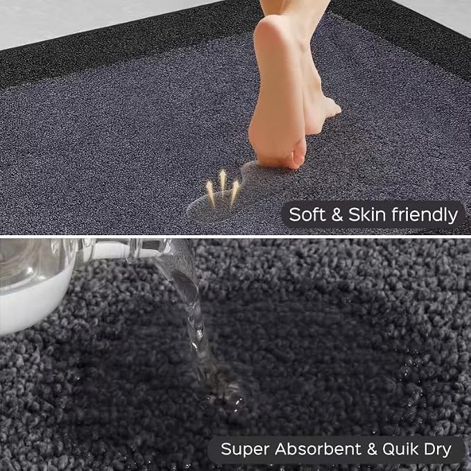 Indoor Door Mat 20" x 32", Washable Kitchen Rug, Non Slip Entryway Rug - Image 2