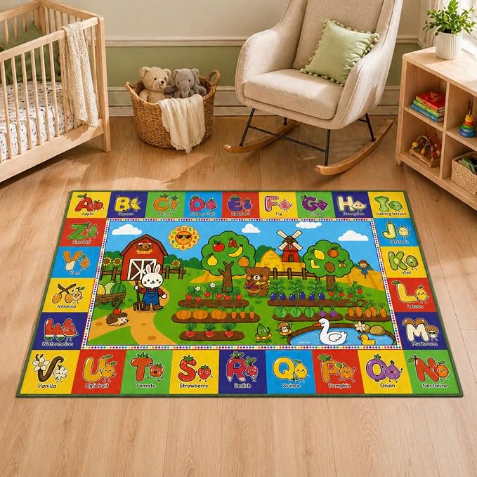 Upgrade Ultra Non Slip ABC Rugs - Image 9