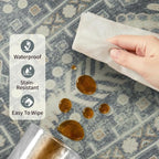 Rugxara 9x12 Washable Area Rugs - Image 7