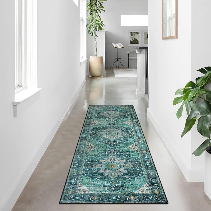 Moynesa Ultra-Thin Washable Runner Rug - Image 3