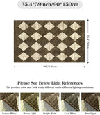 Lahome Zelie Machine Washable 3x5 Area Rug, Soft Rugs - Image 2