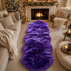 EasyJoy Faux Sheepskin Rug, Fluffy Faux Fur Rug, Ultra Soft Shag Area Rug by EasyJoy