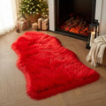 EasyJoy Ultra Soft Faux Fur Rug Fluffy Sheepskin Rug by EasyJoy