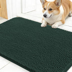 OLANLY Dog Door Mat for Muddy Paws 30x17, Absorbs Moisture and Dirt, Absorbent by OLANLY