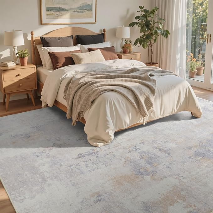 8x10 Ft Large Area Rugs for Living Room, Soft Non-Slip Washable Rugs Modern - Image 4