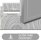 Ultra Thin Door Mat Indoor Entrance, 1/10 in Thin Door Mats - Image 2
