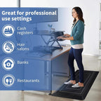 UKISS 9/10"" Extra Thick Cushioned Anti Fatigue Kitchen Mat, Waterproof High - Image 7