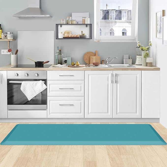 KitchenClouds Kitchen Mat Cushioned Anti Fatigue Kitchen Rug 0.8inch Waterproof - Image 7