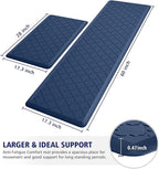 WISELIFE Kitchen Mat Cushioned Anti Fatigue Floor Mat, Thick Non Slip Water - Image 2