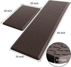 Kitchen Mat Cushioned Anti-Fatigue Floor Mat Water Resistant Non-Skid Kitchen - Image 2