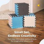 MioTetto Baby Play Mat, Comfortable Playtime Mat – Portable Foam Floor Tiles - Image 9