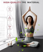 HAPBEAR Large Yoga Mat - Image 6