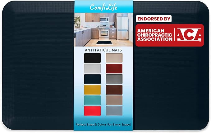 ComfiLife Anti Fatigue Floor Mat – 3/4 Inch Thick Kitchen Mats by ComfiLife