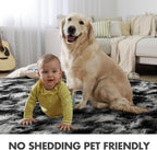 9x12 Ft Extra Large Shag Rugs for Living Room, Tie Dyed Ultra Soft Fluffy Furry - Image 4
