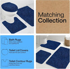 GORILLA GRIP Bath Rug Mat 44x26, Soft Absorbent Chenille, Quick Dry Microfiber - Image 8