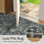 Rugxara 5x7 Area Rugs for Living Room Bedroom, Vintage Retro Boho Rug, Non Slip - Image 7