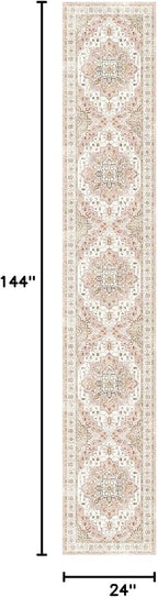 Madane Hallway Runner Rug 2x12, Extra Long Washable Runner Rugs - Image 2