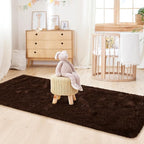 LOCHAS Ultra Soft Indoor Modern Area Rugs 2x6, Fluffy Living Room Carpets - Image 3