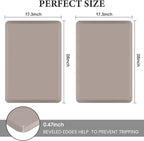 HappyTrends 2 PCS Kitchen Mat Cushioned Anti-Fatigue Floor Mat, Heavy Duty - Image 2