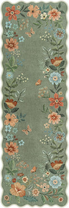 Lahome Floral Runners for Hallways, 2X6 Kitchen Runner Rug Ultra-Thin Soft - Image 8