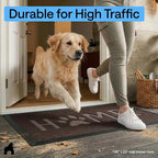 GORILLA GRIP 100% Waterproof All-Season WeatherMAX Doormat 35x23, US Designed - Image 7