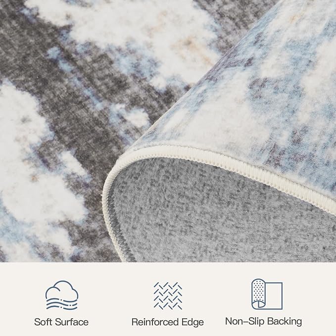 Lofus 8x10 Area Rug for Living Room, Abstract Large Rugs - Image 7