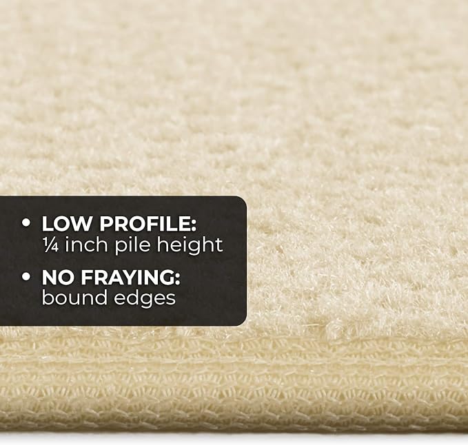 House, Home and More Skid-Resistant Carpet Indoor Area Rug Floor Mat - Image 3