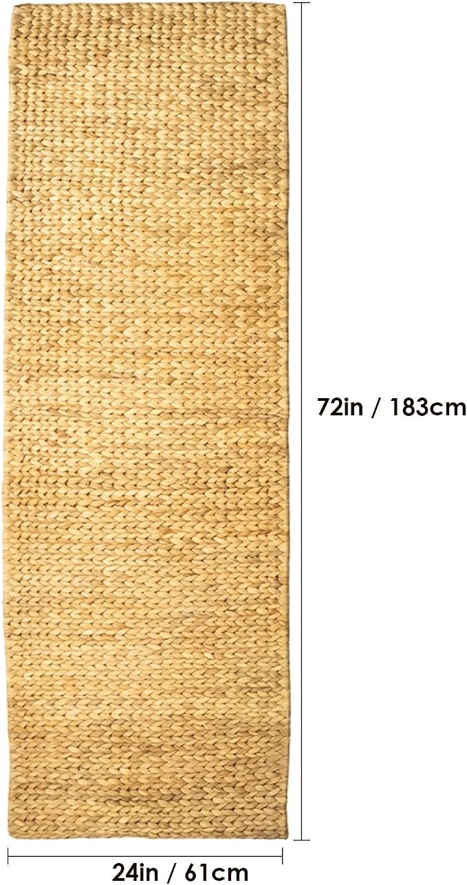 Water Hyacinth Yoga Mat | Non-Slip Exercise & Fitness Mat - Image 2