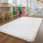 Andecor Soft Fluffy Bedroom Rugs, 5 x 8 Feet Indoor Shaggy Plush Area Rug - Image 2