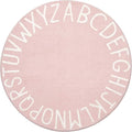 Topotdor Round Kids Play Rug Alphabet Nursery Area Rug Extra Large Soft by Topotdor
