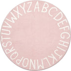 Topotdor Round Kids Play Rug Alphabet Nursery Area Rug Extra Large Soft by Topotdor