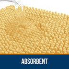 OLANLY Large Bathroom Rugs 40x24, Extra Soft Absorbent Chenille Bath Rugs - Image 4