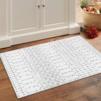 Lahome Moroccan Entryway Washable Rugs 2x3 Non-Slip Thin Kitchen Rug Throw - Image 4