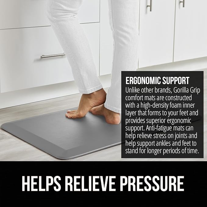 GORILLA GRIP Comfortable Cushioned Kitchen Mats - Image 3