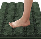 H.VERSAILTEX Bath Rugs for Bathroom Non Slip Bath Mats Extra Thick Chenille by HVERSAILTEX