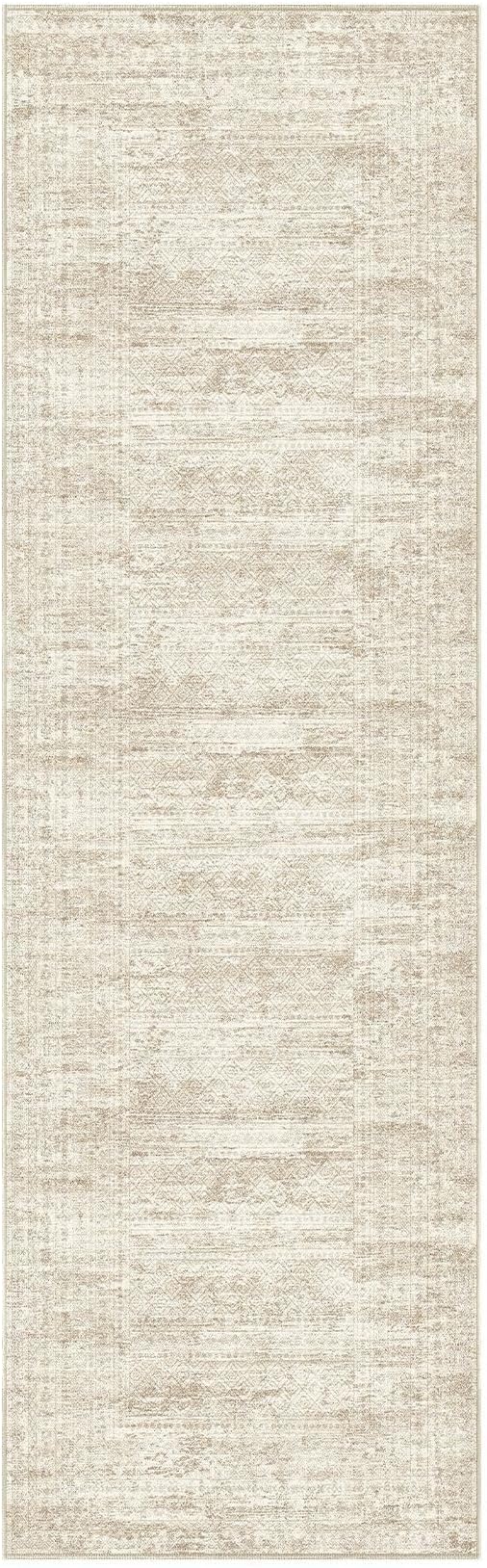 UERMEI 2x6 Washable Runner Rug for Hallway, Non Slip Low Pile Kitchen Carpet - Image 9
