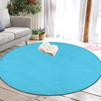 Room Sofa Yoga Soft Round Carpet, Home Decor Non Slip Kitchen Office Circle Rug - Image 5