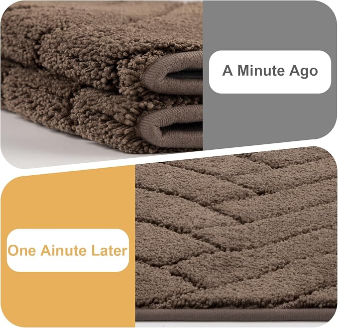 hicorfe Indoor Doormat, Front Back Door Mat Rubber Backing Non Slip Door Mats - Image 6