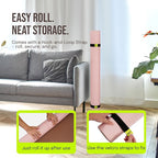Gogokiwi Large Yoga Mat – 1/4" & 1/2" Thick Exercise Mats - Image 5