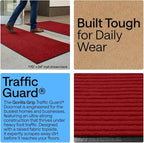 GORILLA GRIP Waterproof Traffic Guard Door Mat, 2 Pack Heavy Duty Entryway Mats - Image 3
