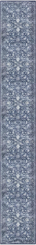 KILOCOCO Hallway Runner 3x18 Rug Runner Printed Vintage Floral Washable Kitchen - Image 9