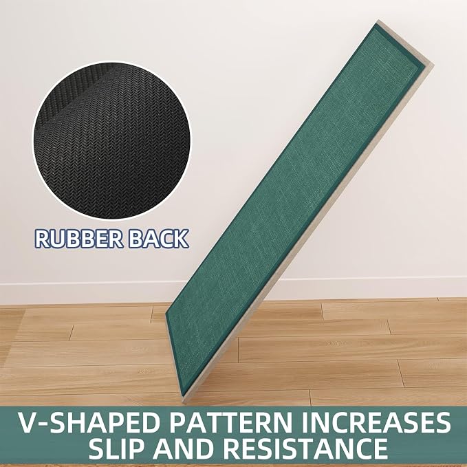 SUMLANS Kitchen Mat Set of 2 PCS, Christmas Cushioned Non Slip Rugs - Image 5