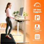 Kitchen Mats for Floor, 1 Inch Extra-Thick Kitchen Rugs, Non-Slip & Waterproof - Image 3