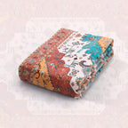 SERISSA Area Rug 4x6 Boho Rugs for Bedroom, Vintage Orange Washable Non Slip Rug - Image 7
