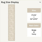Soalmost Hallway Runner Rug 3x16 - Image 5