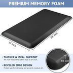4/5 Inch Thick Kitchen Mats for Floor, StepRite Kitchen Rug for Standing Desk - Image 2