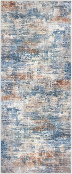 IOHOUZE Abstract Runner Rug 2x5 Ft Washable Runners - Image 9