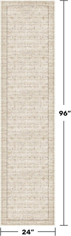 Washable 2x8 Runner Rugs for Hallway Non Slip, Stain Resistant Farmhouse - Image 2