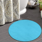 Home Decor Non Slip Kitchen Office Circle Rug, Machine Washable Modern Round - Image 4